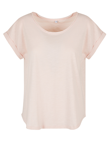 BY036 Ladies´ Long Slub Tee XS / Pink