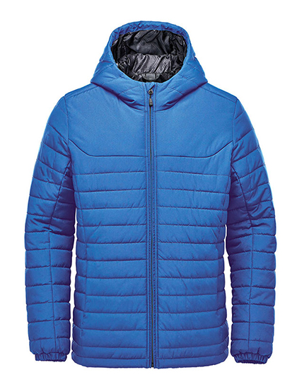 ST125 Men´s Nautilus Quilted Hoody M / Azure Blue