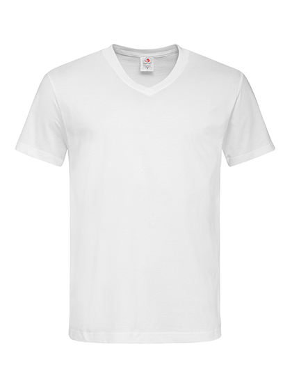 S270 Classic-T V-Neck S / White