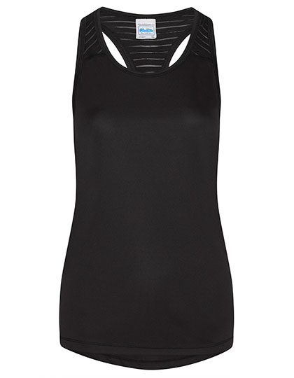 JC027 Women´s Cool Smooth Workout Vest XS / Jet Black/Jet Black