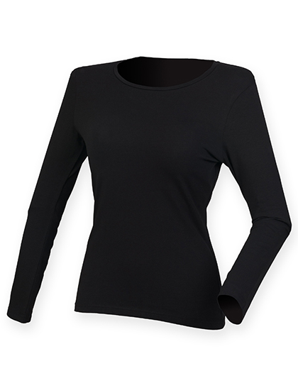 SF124 Women´s Feel Good Long Sleeved Stretch T XS / Black