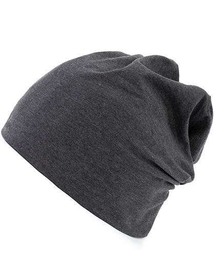 BW8021 Organic Cotton 24/7 Beanie One Size / Heather Anthracite