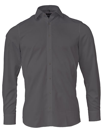 MV679964 Men´s Shirt Body Fit Long Sleeve 36 / Anthracite