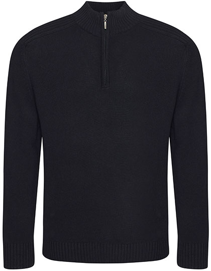 EA061 Wakhan 1/4 Zip Sustainable Sweater S / Black