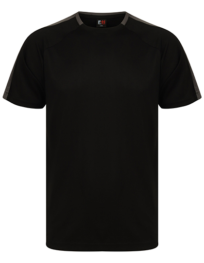 FH290 Unisex Team T-Shirt XS / Black/Gunmetal Grey