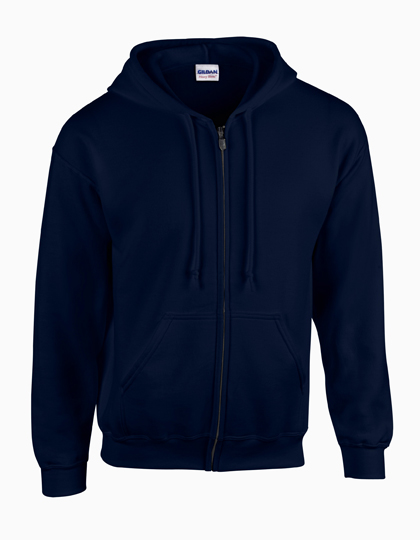 G18600 Heavy Blend™ Adult Full Zip Hooded Sweatshirt 5XL / Navy