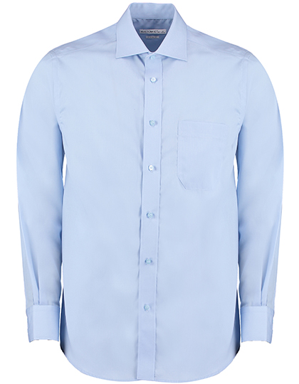 K116 Men´s Classic Fit Non Iron Shirt Long Sleeve 37 (S/14H) / Light Blue