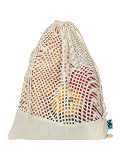 XT1100 Fairtrade Cotton Mesh Bag