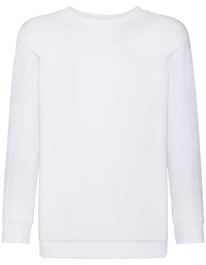 F324NK Kids´ Classic Set-In Sweat 164 / White