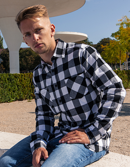 BY031 Checked Flannel Shirt