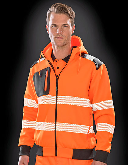RT503 Recycled Zipped Safety Hoody