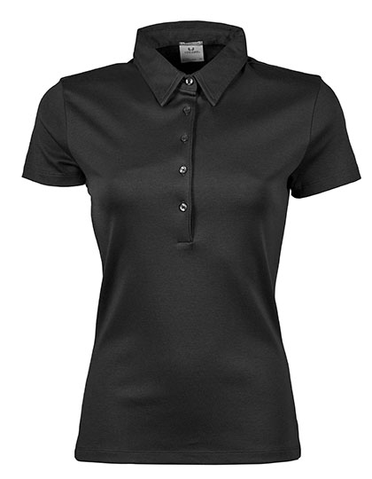 TJ1441 Women´s Pima Cotton Polo S / Black