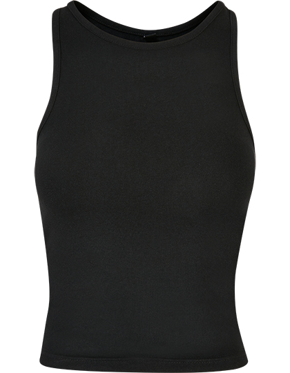 BY208 Ladies Racer Back Top XS / Black