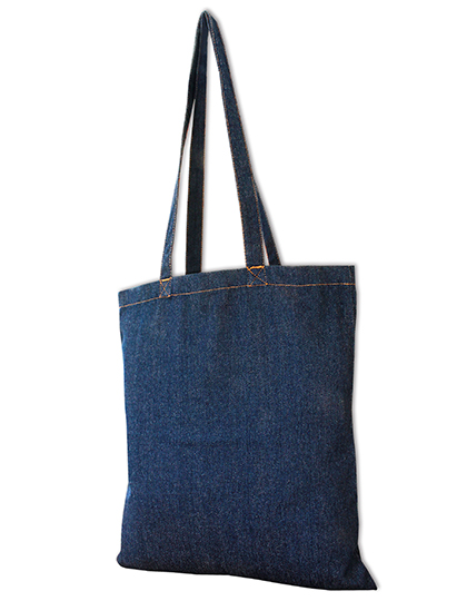 X963 Jeans Bag - Long Handles 42 x 38 cm / Denim