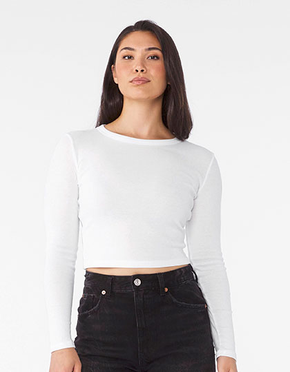 BL1501 Women´s Micro Rib Long Sleeve Baby Tee