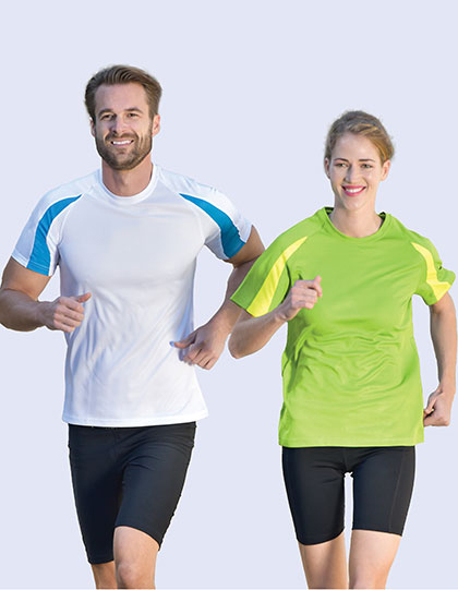 SW309 Unisex Contrast Sports T-Shirt