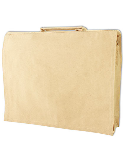 X1056 Canvas Conference Bag 29 x 38 x 7,5 cm / Natural