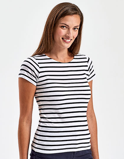 AQ073 Women´s Marinière Coastal Short Sleeve Tee