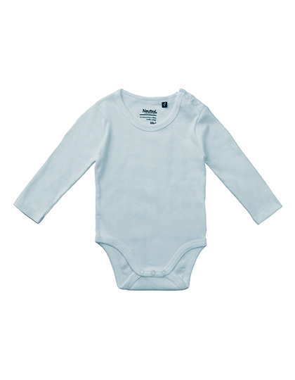 NE11130 Babies Long Sleeve Bodystocking 62 / Light Blue