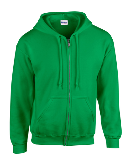 G18600 Heavy Blend™ Adult Full Zip Hooded Sweatshirt S / Irish Green