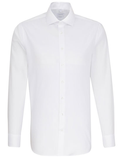 SN193677 Men´s Shirt Regular Fit Oxford Longsleeve 38 / White