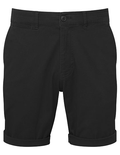 AQ058 Men´s Lightweight Chino Shorts S / Black