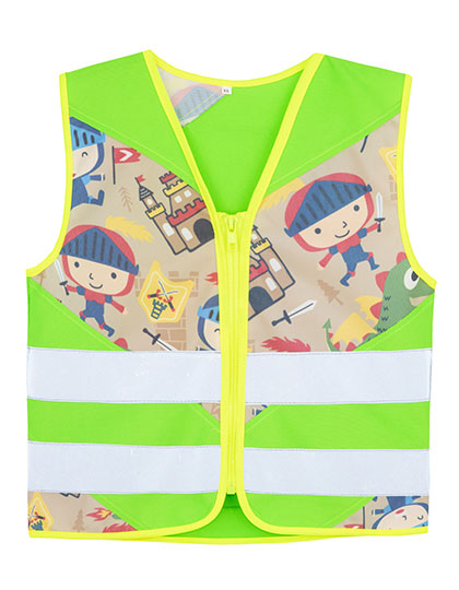 KX124K Children´s Safety Vest Action Fantasy CO² Neutral XS (5-7 years) / Knight
