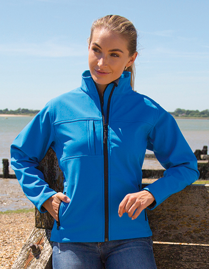 RT121F Women´s Recycled 3-Layer Classic Softshell Jacket