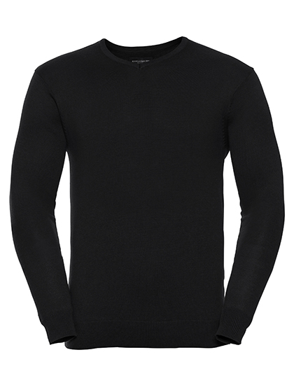 Z710 Men´s V-Neck Knitted Pullover XXS / Black