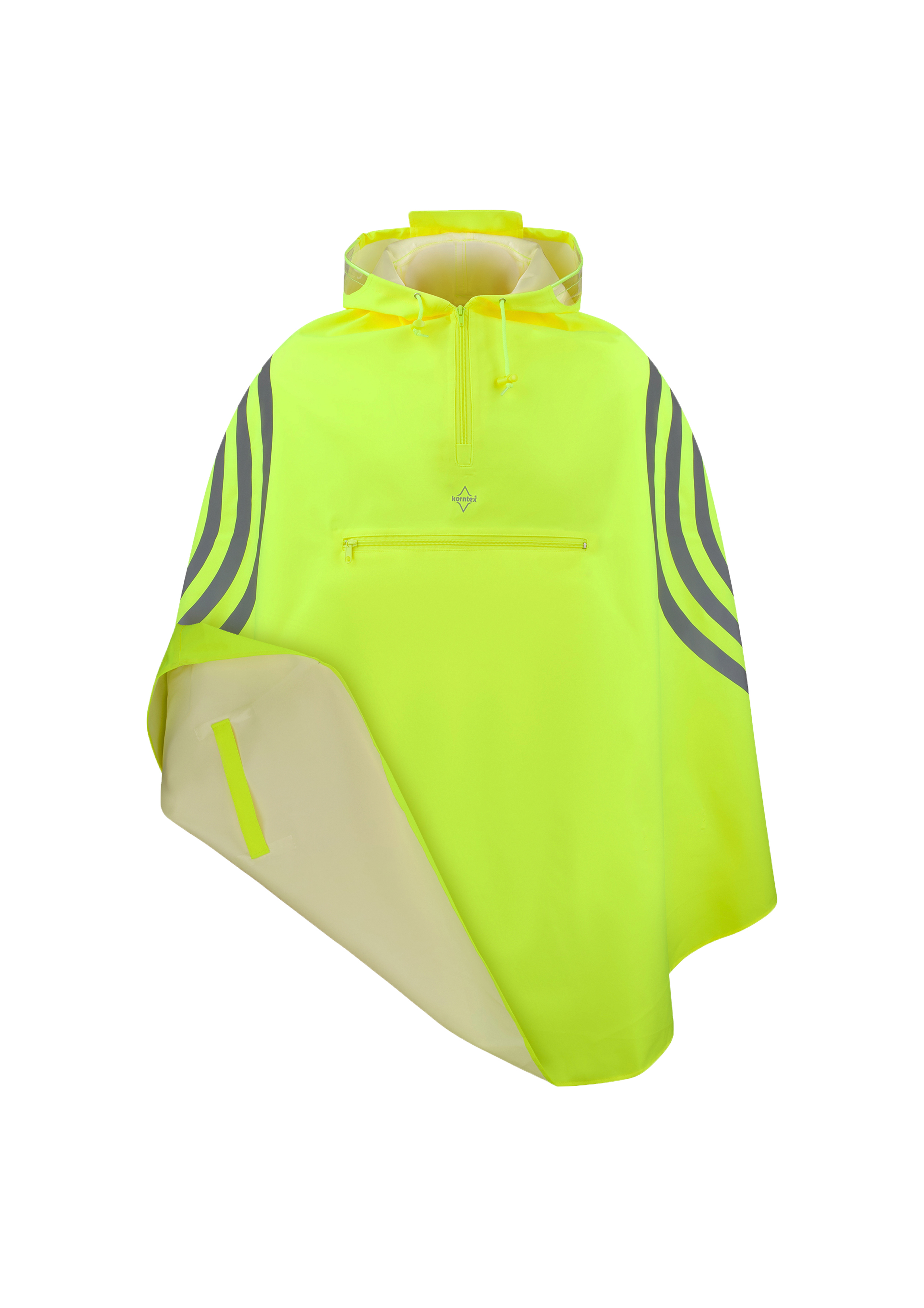 KX110 Super Premium Rain Poncho Rotterdam S / Yellow