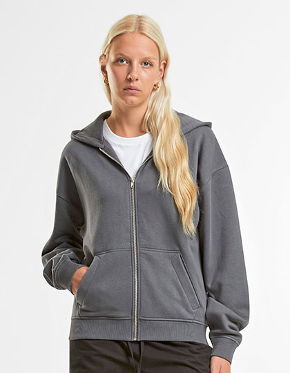 NM013 Oversized Zip Hoody