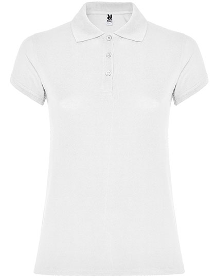 RY6634 Women´s Star Poloshirt M / White 01