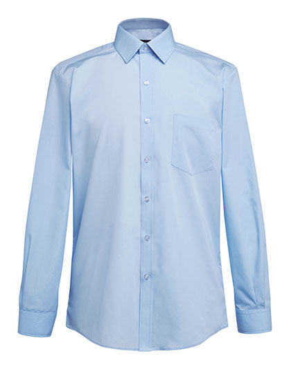 BR690 Juno Long Sleeve Shirt 14.5 (37) / Blue