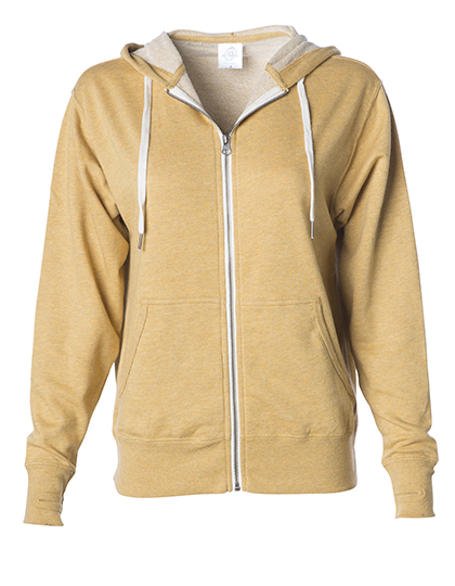 NP354 Unisex Midweight French Terry Zip Hood S / Golden Wheat Heather