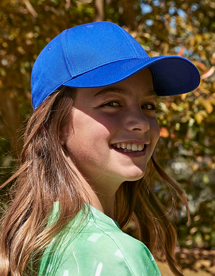 CB821B EarthAware® Junior Classic Organic Cotton 6 Panel Cap