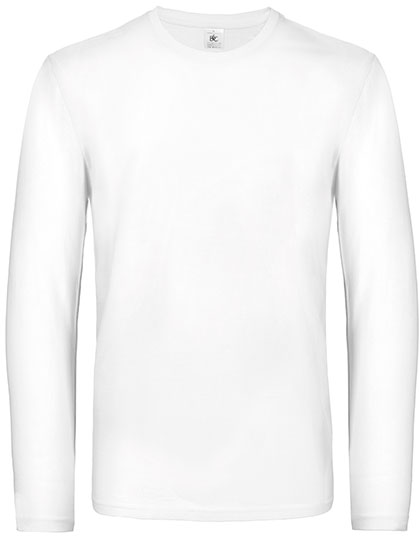 BCTU07T Men´s T-Shirt #E190 Long Sleeve S / White