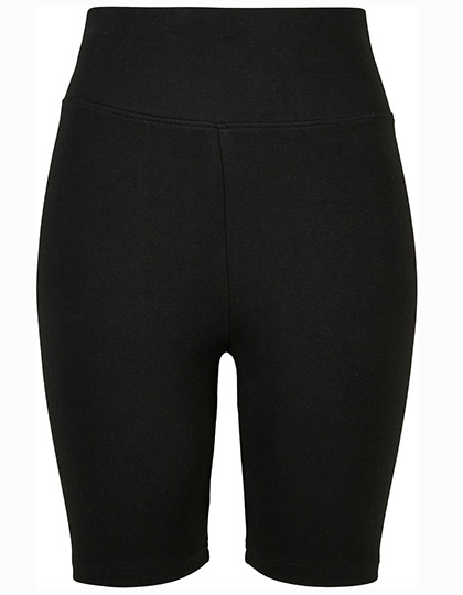 BY184 Ladies´ High Waist Cycle Shorts S / Black
