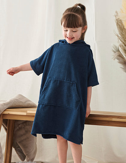 TC811 Kids´ Towelling Poncho