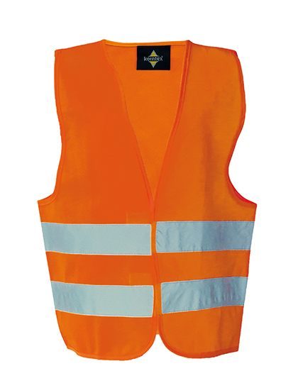 KX200 Kids´ Hi-Vis Safety Vest Aarhus XS (3-6 years) / Signal Orange
