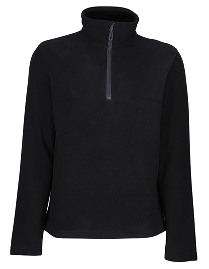 RG636 Honestly Made Recycled Half Zip Fleece S / Black