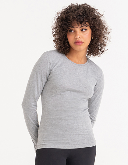 JT002F Women´s Long Sleeve Tri-Blend T