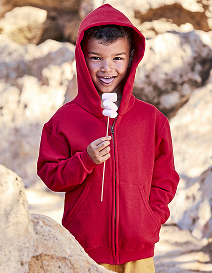 F401NK Kids´ Classic Hooded Sweat Jacket