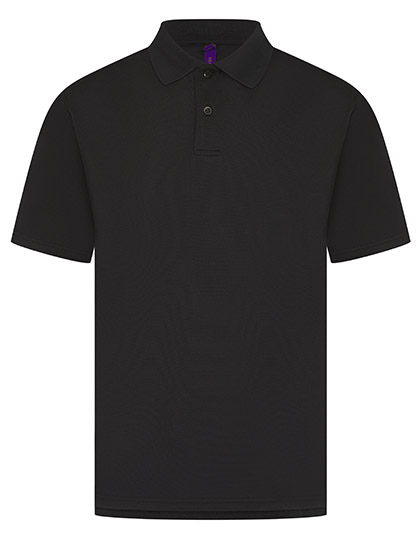 W475 Men´s Coolplus® Wicking Polo Shirt XS / Black