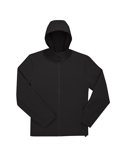 BCJG006 Reset Hooded Softshell XS / Black