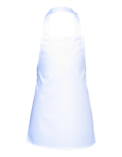 X978 Kids´ Barbecue Apron 50 x 60 cm / White