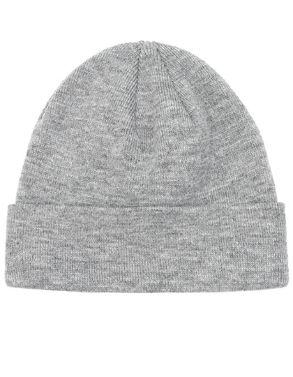BW801952 POLYLANA® Cuff Beanie One Size / Grey Melange