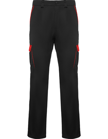 RY8408 Trousers Trooper 38 / Black 02/Red 60