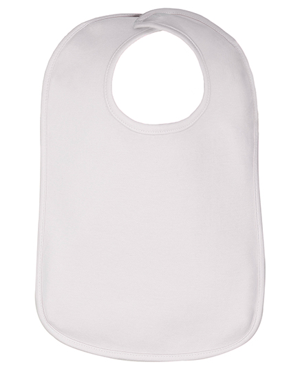 X800 Bib Interlock Double Layer One Size / White