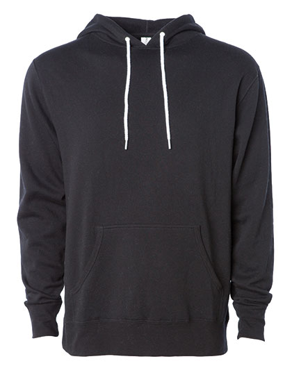 NP306 Unisex Lightweight Hooded Pullover XS / Black