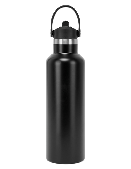 TR700 TriDri® Vacuum Sports Water Bottle With Flip Up Straw One Size / Black